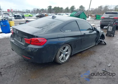 2018 BMW 440I xDrive from USA, damaged, VIN WBA4W9C59JAC98989